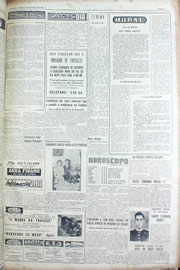 Página do jornal Unitário de março de 1956