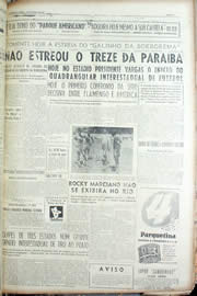 Página do jornal Unitário de março de 1956