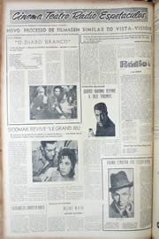 Página do jornal Unitário de abril de 1956