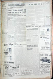 Página do jornal Unitário de abril de 1956