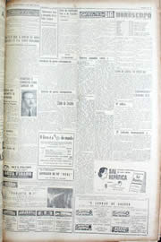 Página do jornal Unitário de abril de 1956