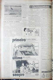 Página do jornal Unitário de abril de 1956