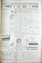 Página do jornal Unitário de abril de 1956