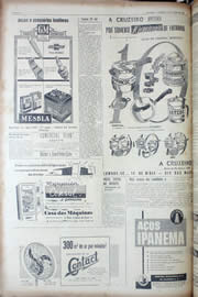 Página do jornal Unitário de abril de 1956