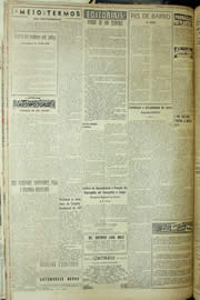 Página do jornal Unitário de maio de 1956