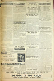 Página do jornal Unitário de maio de 1956