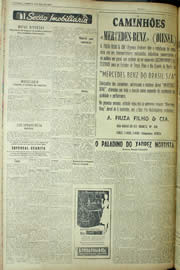 Página do jornal Unitário de maio de 1956