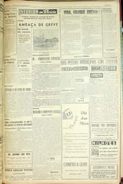 Página do jornal Unitário de maio de 1956