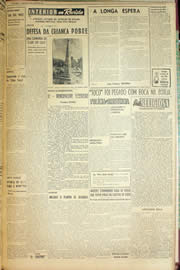 Página do jornal Unitário de maio de 1956