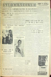 Página do jornal Unitário de maio de 1956