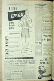 Página do jornal Unitário de maio de 1956