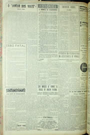 Página do jornal Unitário de maio de 1956