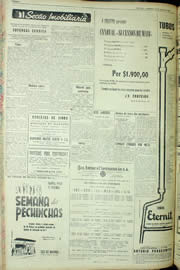 Página do jornal Unitário de maio de 1956