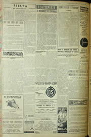 Página do jornal Unitário de maio de 1956