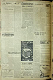 Página do jornal Unitário de maio de 1956
