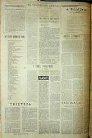 Página do jornal Unitário de maio de 1956