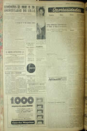 Página do jornal Unitário de maio de 1956