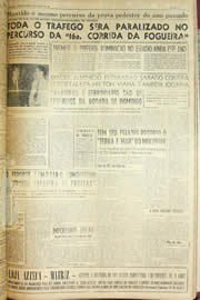 Página do jornal Unitário de junho de 1956