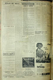 Página do jornal Unitário de junho de 1956