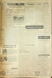 Página do jornal Unitário de junho de 1956