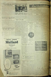 Página do jornal Unitário de junho de 1956