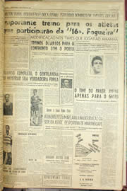 Página do jornal Unitário de junho de 1956