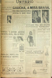 Página do jornal Unitário de junho de 1956