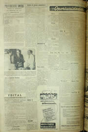 Página do jornal Unitário de junho de 1956