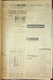 Página do jornal Unitário de junho de 1956