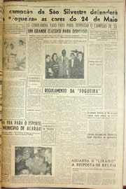 Página do jornal Unitário de junho de 1956