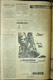 Página do jornal Unitário de junho de 1956