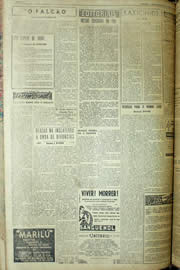 Página do jornal Unitário de junho de 1956