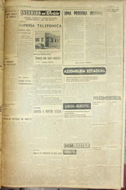 Página do jornal Unitário de junho de 1956