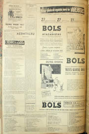 Página do jornal Unitário de junho de 1956