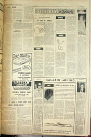 Página do jornal Unitário de junho de 1956