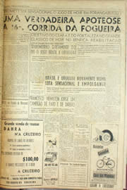 Página do jornal Unitário de junho de 1956