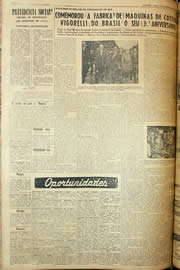 Página do jornal Unitário de junho de 1956