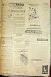 Página do jornal Unitário de junho de 1956