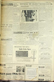 Página do jornal Unitário de junho de 1956