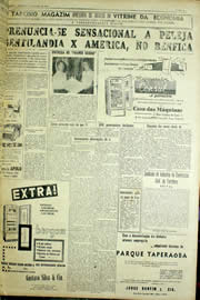 Página do jornal Unitário de julho de 1956