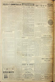 Página do jornal Unitário de julho de 1956