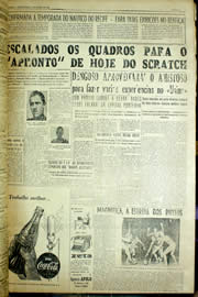 Página do jornal Unitário de julho de 1956
