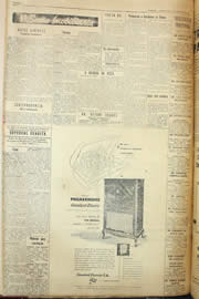 Página do jornal Unitário de julho de 1956