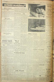Página do jornal Unitário de julho de 1956