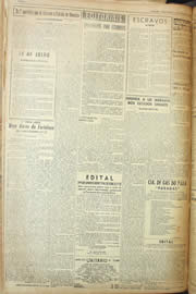 Página do jornal Unitário de julho de 1956