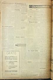Página do jornal Unitário de julho de 1956