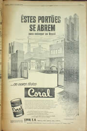 Página do jornal Unitário de julho de 1956