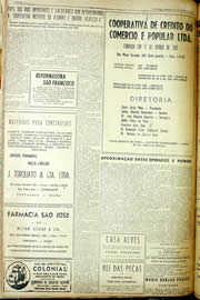 Página do jornal Unitário de julho de 1956
