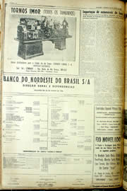 Página do jornal Unitário de julho de 1956