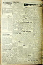 Página do jornal Unitário de julho de 1956